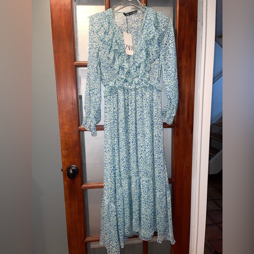 💋NWT Zara long maxi dress